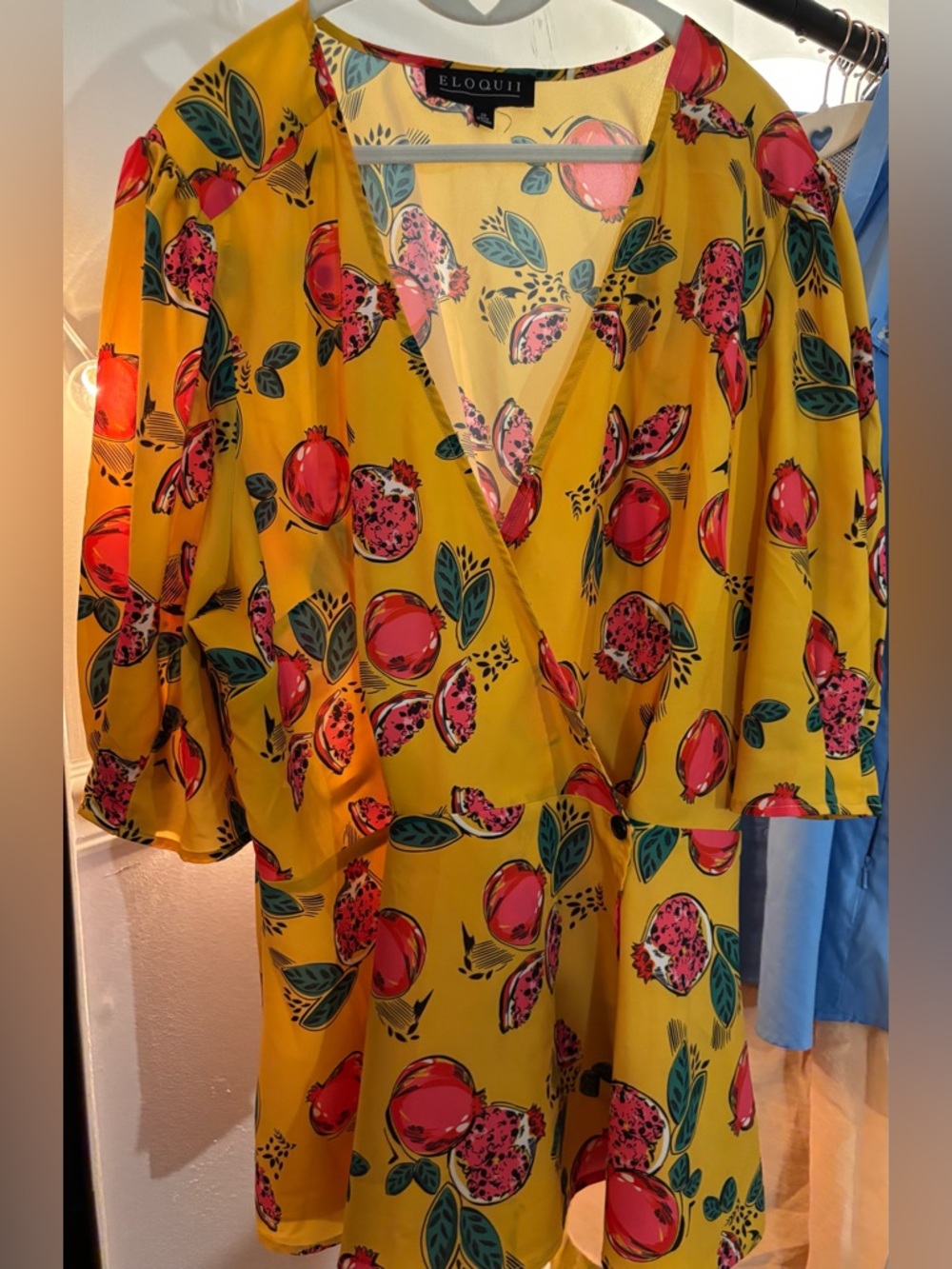 Eloquii Wrap-Front Blouse